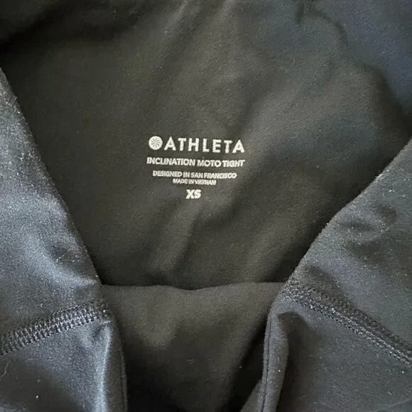 Athleta Inclination Moto Tight - Picture 4 of 4